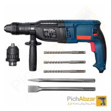 دریل بتن کن سه کاره 4 شیار 26 میلیمتر 800 وات پی ام مدل 11254 در فروشگاه پیچ ابزار