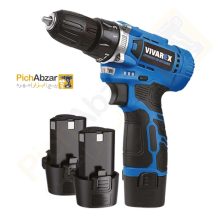 قیمت خرید و فروش اینترنتی دریل شارژی ۱۲ ولت ۲ باطری بدون لوازم ویوارکس مدل VR1215V-2B | از فروشگاه بزرگ آنلاین عمده فروشی پیچ ابزار تهران