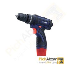 قیمت خرید و فروش اینترنتی دریل پیچ گوشتی شارژی چکشی دو سرعته 12 ولت اکتیو مدل AC3222 | از فروشگاه بزرگ آنلاین عمده فروشی پیچ ابزار تهران