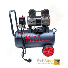 قیمت خرید و فروش اینترنتی کمپرسور باد 30 لیتری 1200 وات توربو پی ام مدل TM30 | از فروشگاه بزرگ آنلاین عمده فروشی پیچ ابزار تهران