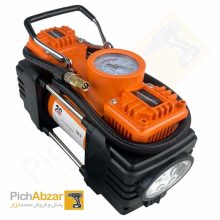 قیمت خرید و فروش اینترنتی کمپرسور باد برقی و فندکی دو سیلندر 180 وات بیست مدل TM9 | از فروشگاه بزرگ آنلاین عمده فروشی پیچ ابزار تهران